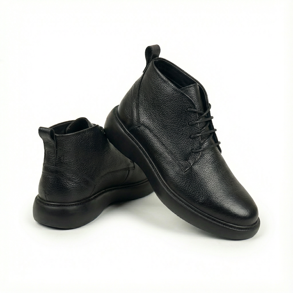 Bottes Homme en Cuir Véritable – Fabrication Artisanale