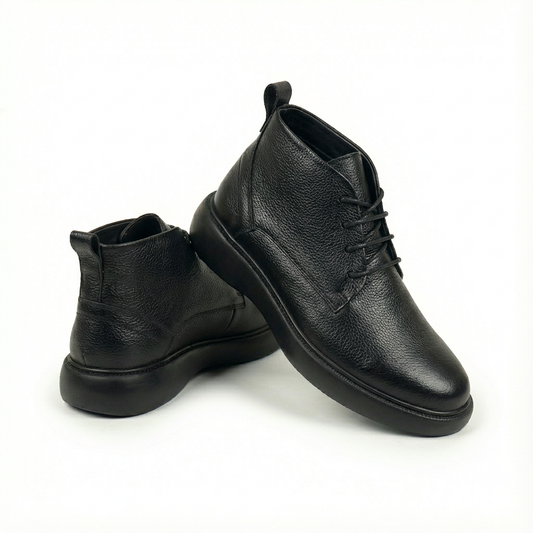 Bottes Homme en Cuir Véritable – Fabrication Artisanale